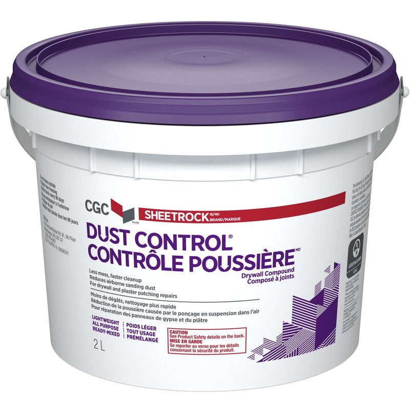 Sheetrock Dust Control Drywall Compound, Ready-Mixed L855