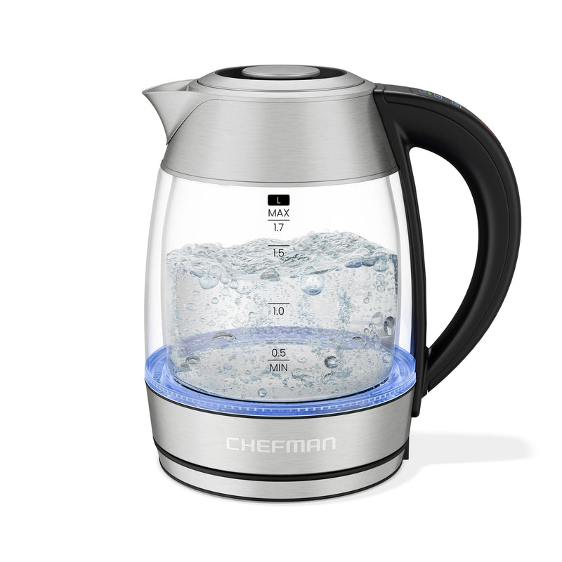 Custom-Temp 1.5L Digital Double Glass Kettle B4701