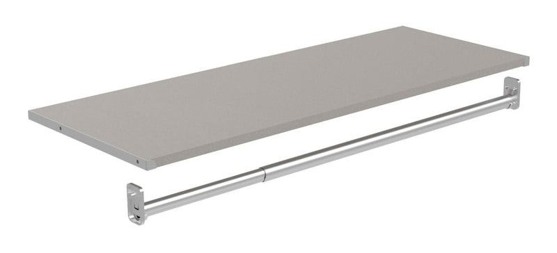 Modular Shelf & Hang Rod Kit, Taupe G9538