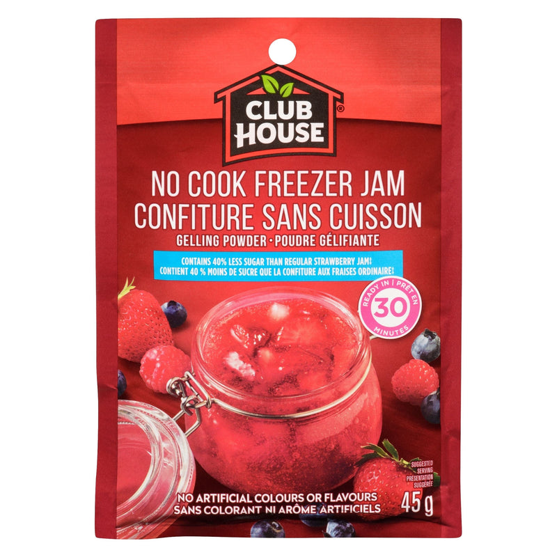 No Cook Strawberry Freezer Jam, Reduced Sugar Recipe, 45-g C4468