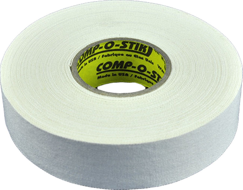 Cloth Hockey Stick Tape, White, 24-mm x 15-m, 4-pk H4165