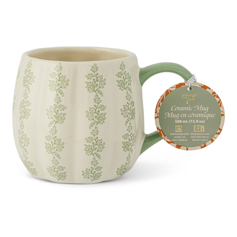 380-mL Dishwasher Safe Cream/Sage Harvest Mug K5711