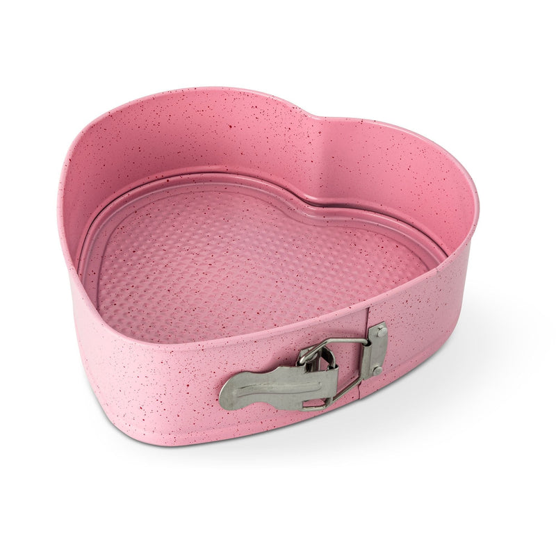 Heart Speckled Spring Form Nonstick Baking Pan R7467