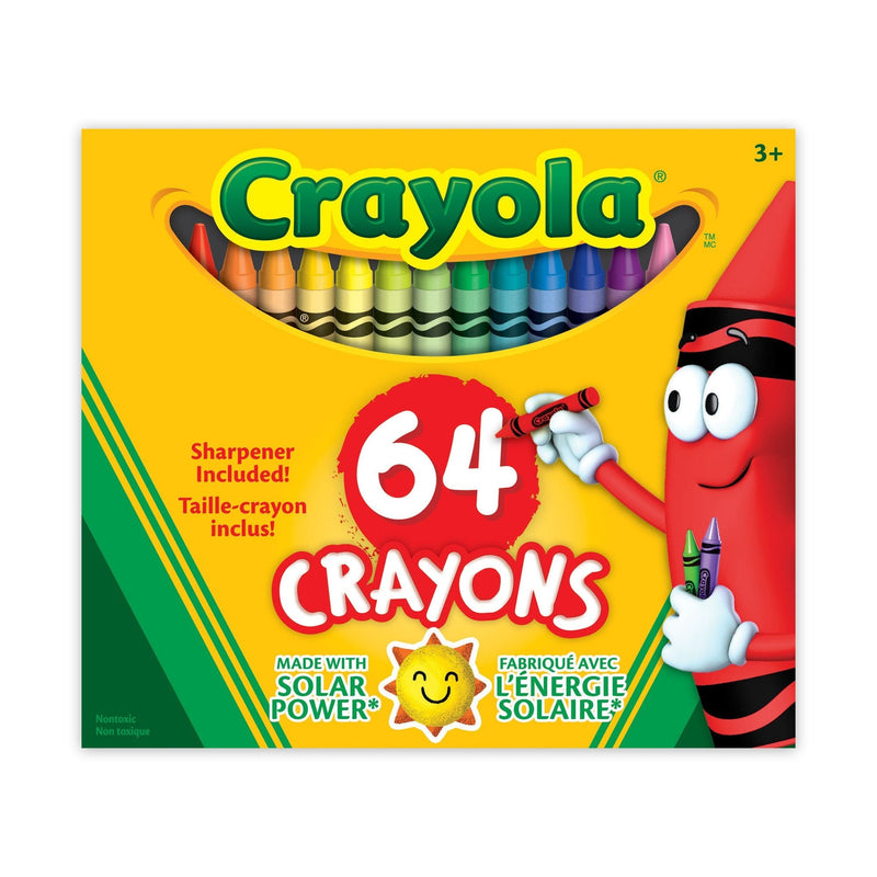 Crayons, 64 Pieces, Multicolour Y2255