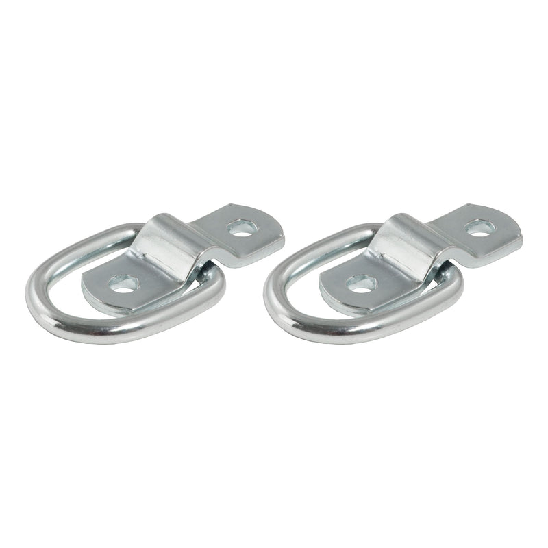 1-in x 1-1/4-in Surface-Mounted Tie-Down D-Rings, 1200-lb, 2-pk O3748