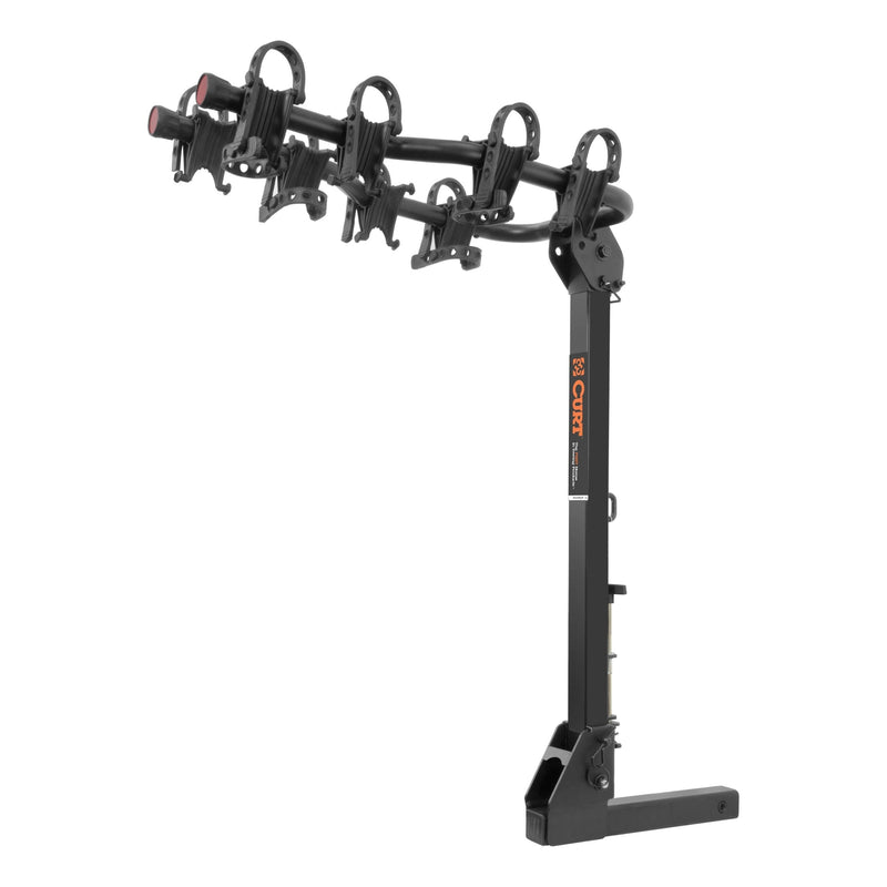 12126 Premium Hitch-Mounted Bike Rack (4-Bike, 2-in Shank) N6932