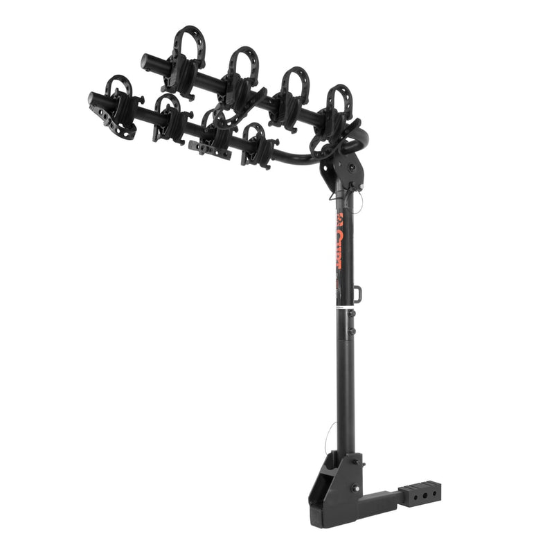 18030 2-Bike To 4-Bike Two Arm Hitch Mount Bike Rack, Fits 1-1/4, 2-in Receiver, Black K2599