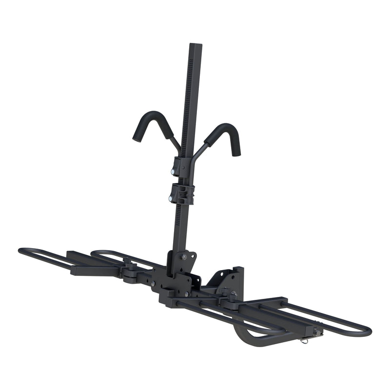 18085 2-Bike Tray-Style Hitch Mount Bike Rack, Fits 1-1/4, 2-in Receiver, Black D5775