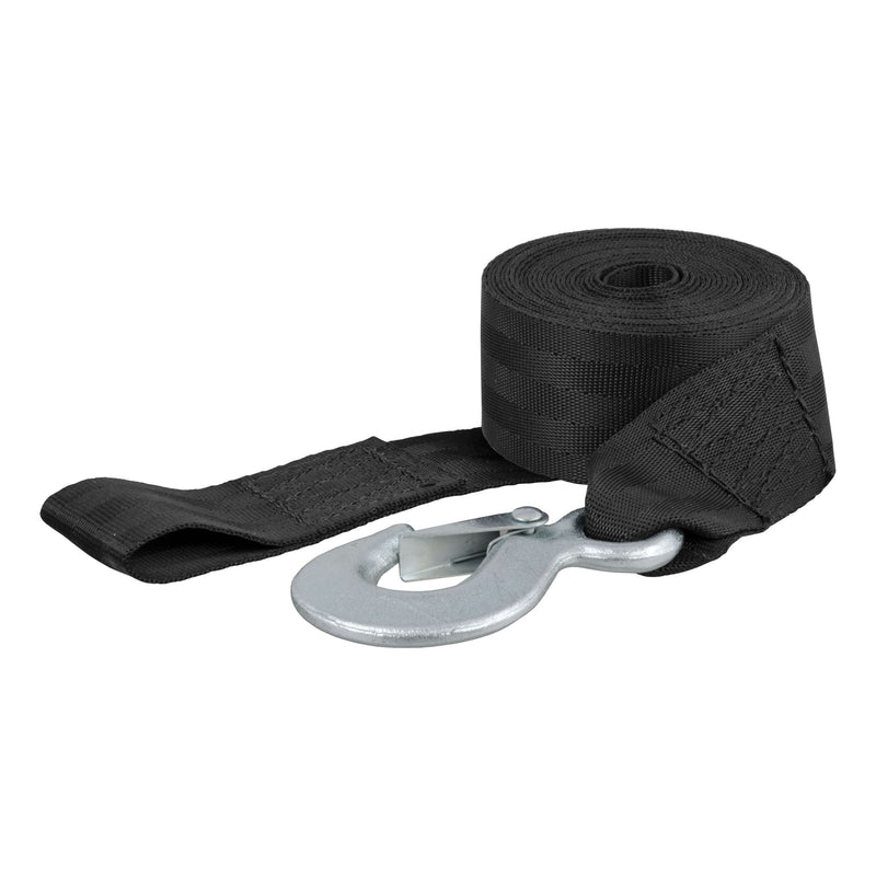 29450 15-ft Winch Strap with Snap Hook (1,100-lb) Q8544