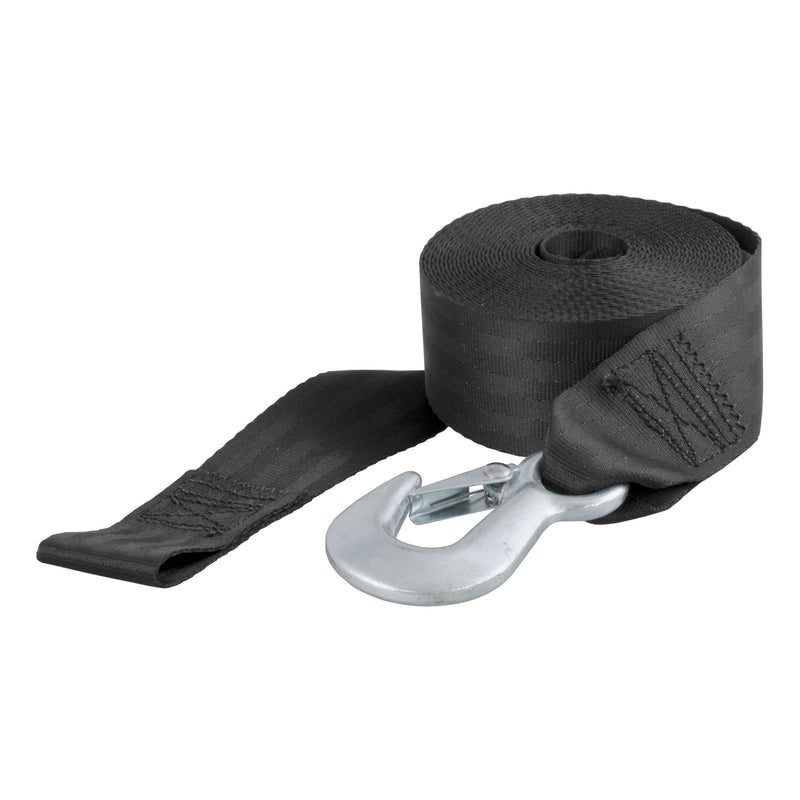 29451 2-in x 20-ft Nylon Winch Strap with Hook, 4,000-lbs Z7037