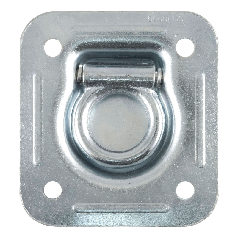83600 1-1/2-in x 1-1/2-in Recessed Tie-Down Ring (5000-lb, Clear Zinc) U2083
