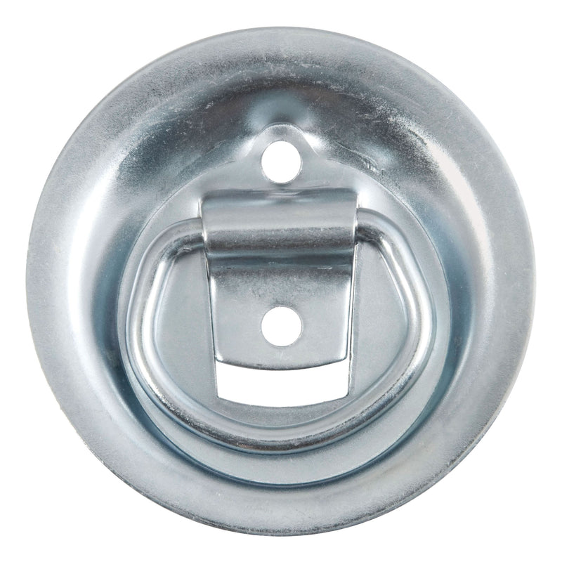 83710 1-1/8-in x 1-5/8-in Recessed Tie-Down Ring (1000-lb, Clear Zinc) K9855