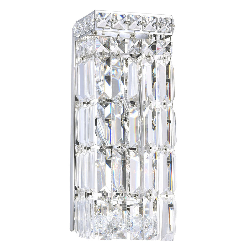 Colosseum Bathroom Sconce, Chrome Q3699