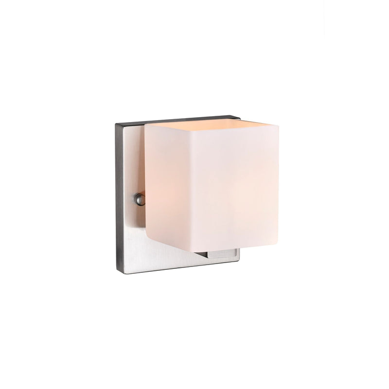Cristini 1-Light Nickel Bathroom Sconce X4404