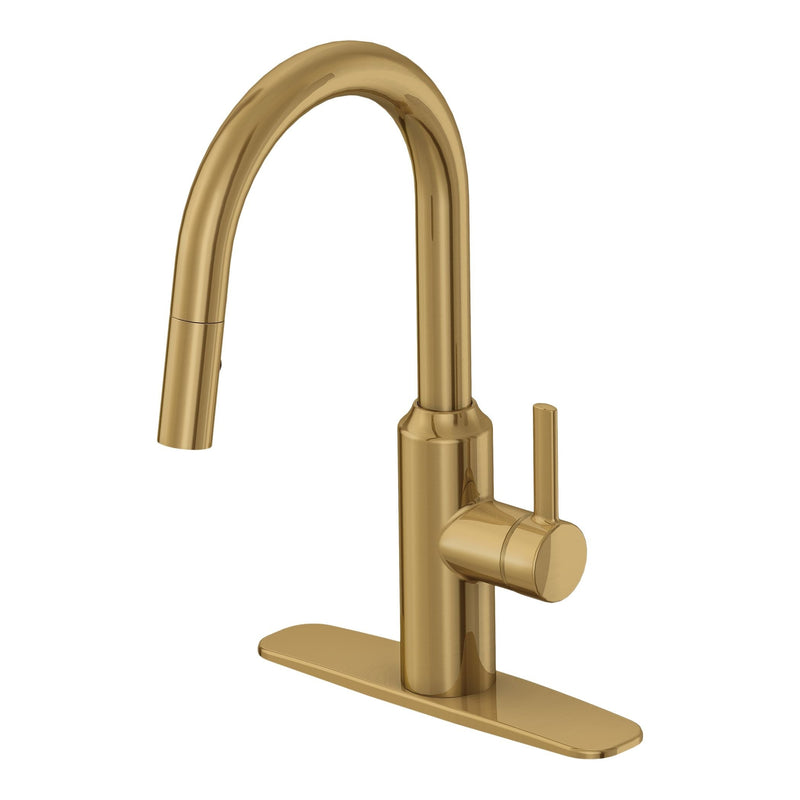 Colby Single-Handle Pull-Down Kitchen Faucet, Brushed Bronze O2456