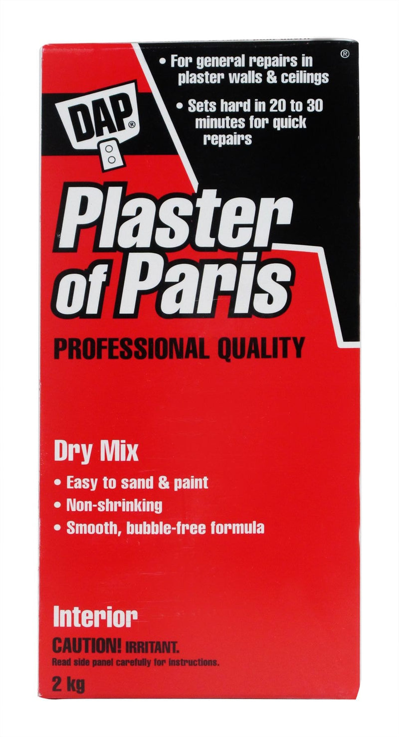 Plaster Of Paris Professional Dry Mix Plaster For Indoor Wall & Ceiling Repairs, 1.8-kg N2548