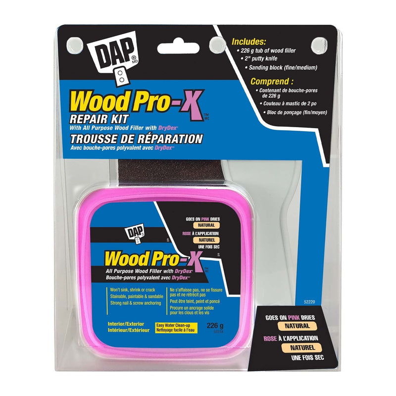 Wood PRo-X All Purpose Wood Filler Kit A0219