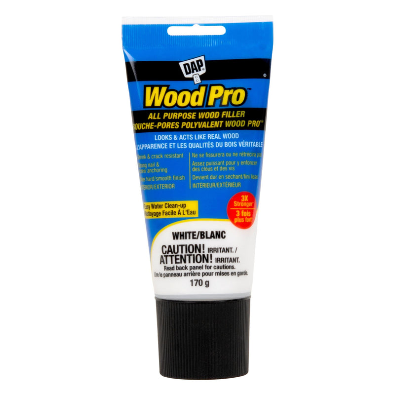 WOODPRO Latex All Purpose Wood Filler, White, 170-g S3073
