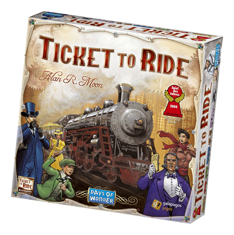Railway Train Adventure Family Board Game Set, Ages 7+ B4255