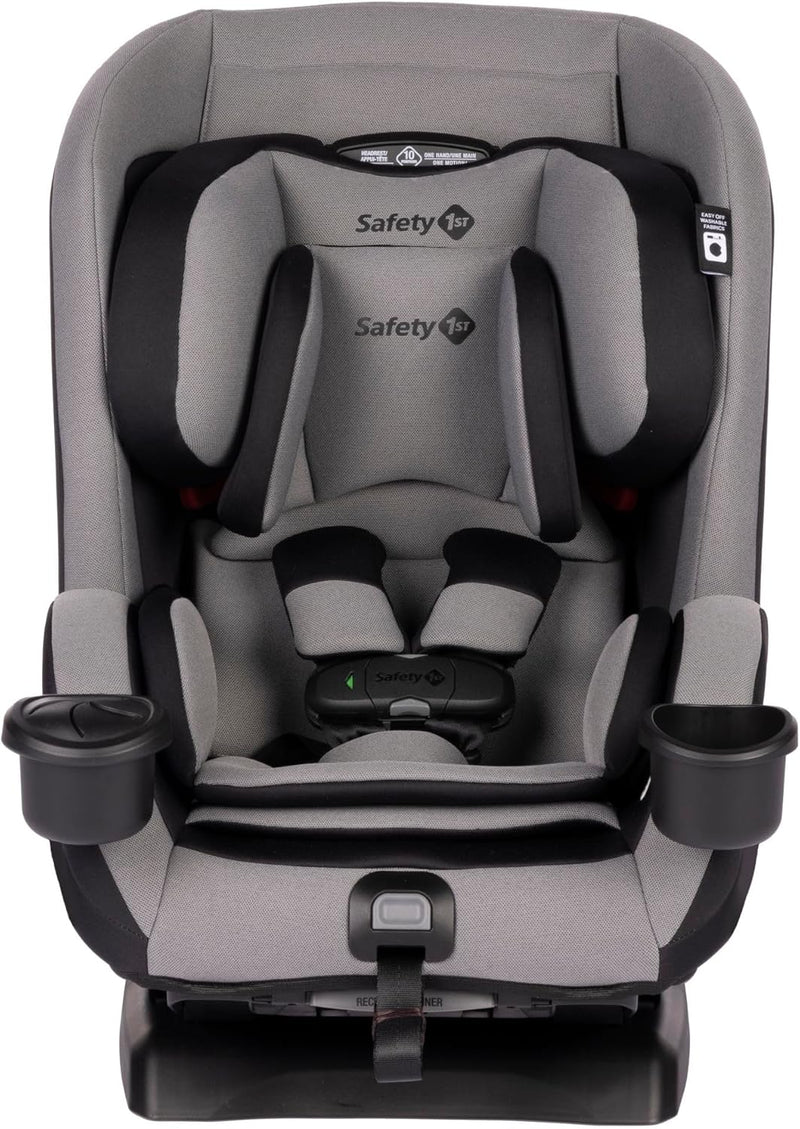 4-in-1 Convertible All-in-One Car Seat, infant to toddler, rear and forward facing, booster mode, backless booster, Fits 3 across, Washable seat, Birth to 10 years, Hexagon P2941