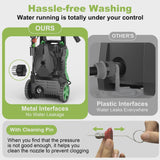 Firstness Pressure Washer 3500 PSI, Electric Power Washer w/ 26 ft Hose, 4 Quick Connect Nozzles, High Pressure Cleaning Machine with Foam Cannon,...