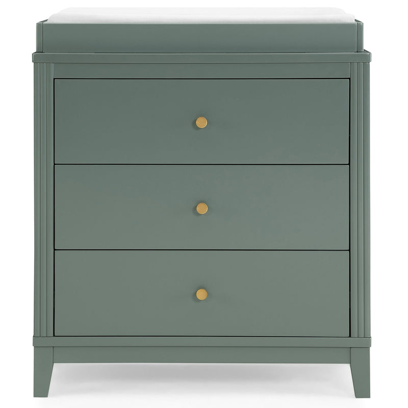 Eloise 3-Drawer Dresser with Changing Top, Grassy Glen P4980