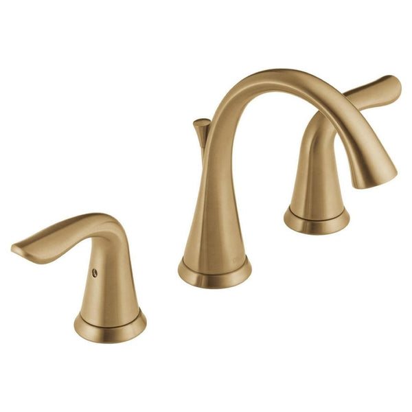 Lahara 2-Handle Widespread Faucet, Champagne Bronze L9514