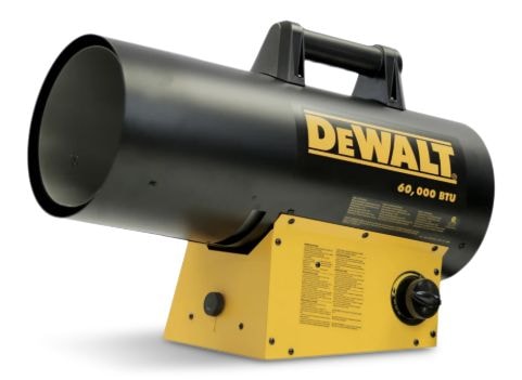 60,000-BTU Lightweight Propane Forced Air Heater G1036
