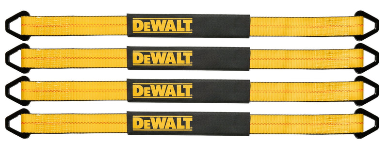 DXBC80005 Premium Axle Strap Kit, 12000-lb Break Strength, 4-pk G878