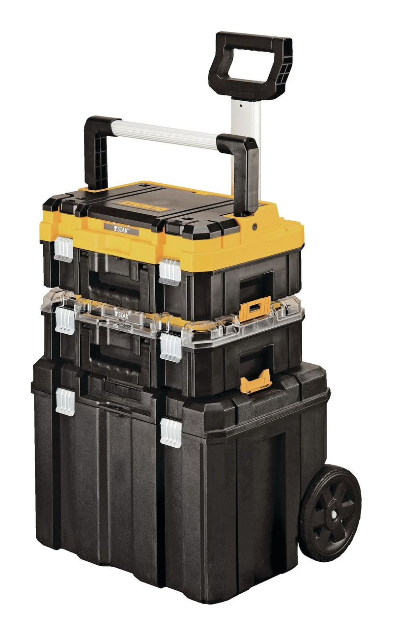 TSTAKModular Portable Tower Toolbox/Tool Storage System with Wheels & Lids, 20x17x27-in, 3-pc E2808