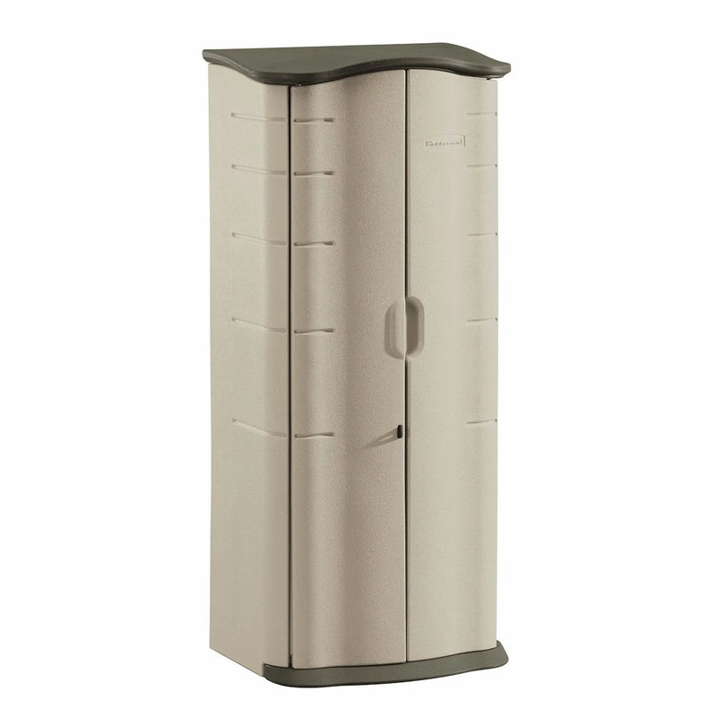 Vertical Resin Weather Resistant Outdoor Storage Shed E2215