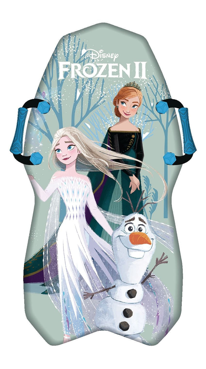 Frozen 2 Kids' 1-Person Lightweight Foam Winter Snow Sled/Toboggan with Handles G0538