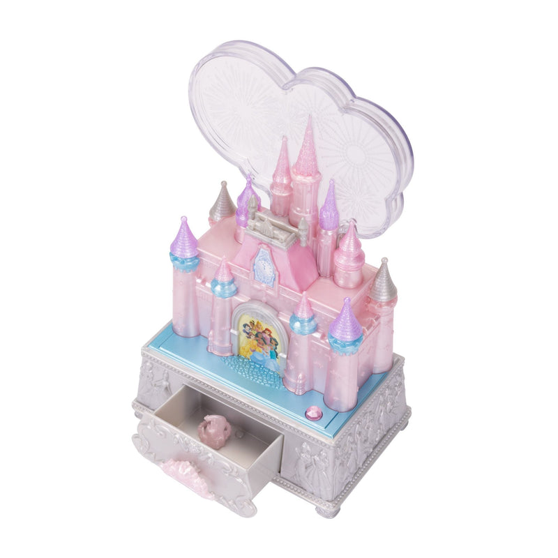 Princess Wishes 100th Celebration Castle Musical Jewellery Box, Ages 3+ F3597