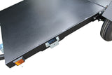 4x8-ft Single-Axle Folding Utility Trailer with 2-in Ball Coupler