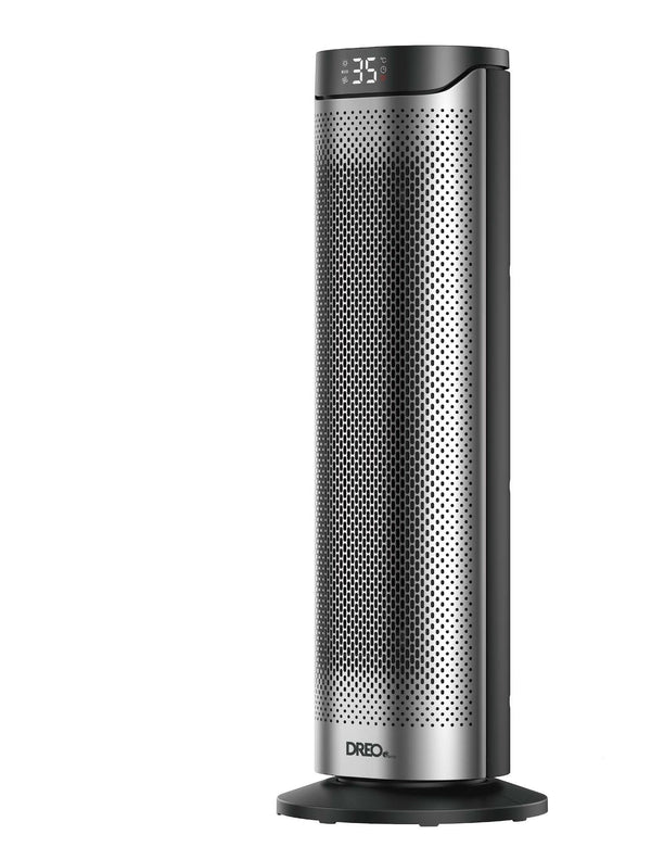 Home 1500W PTC Convection Oscillating Ceramic Electric Tower Heater, 23-in E8580