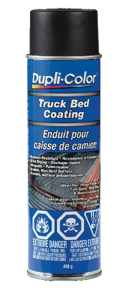 Black Vinyl Polymer Truck Bed Coating, 468g R9038