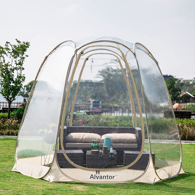 Bubble Tent Pop Up Gazebo, 8-10 Person Dome Garden Patio Canopy Shelter A228