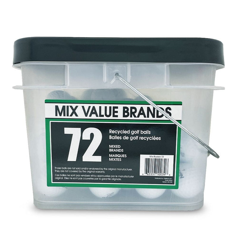 Grade B Mixed Recycled Golf Balls, 72-pk Q2557