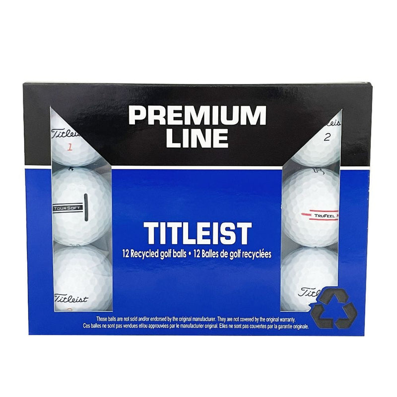 Premium Line Recycled Gold Balls, White, 12-pk H4231
