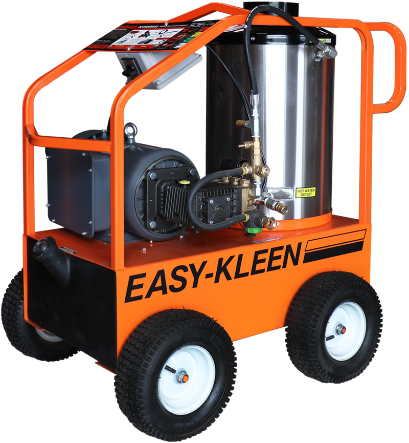 Commercial 3000 PSI 3.5 GPM Hot Water Wheeled Electric Pressure Washer L9020