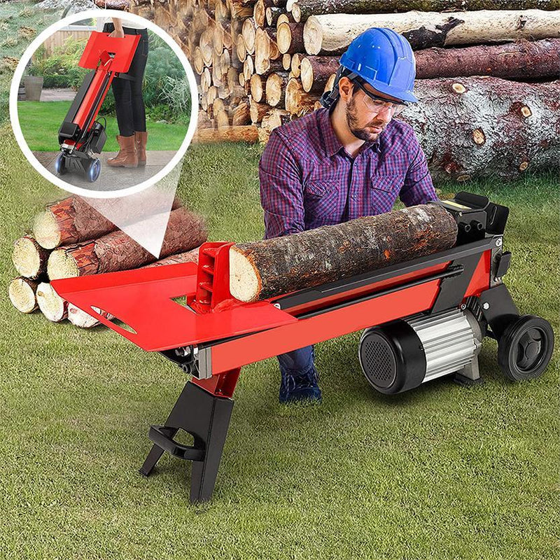Heavy Duty 7 Tons Electric Hydraulic Log Splitter Machine N7698