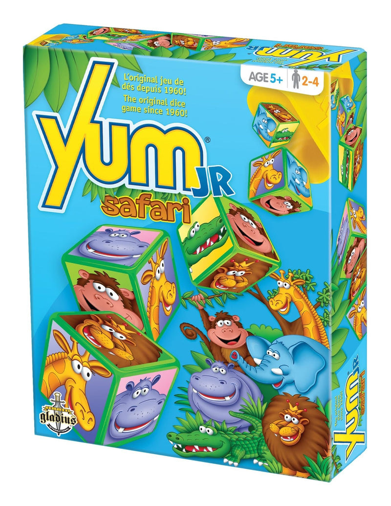 Yum Jr. Safari Animal Dice Game Set for Kids, Ages 5+ K3030