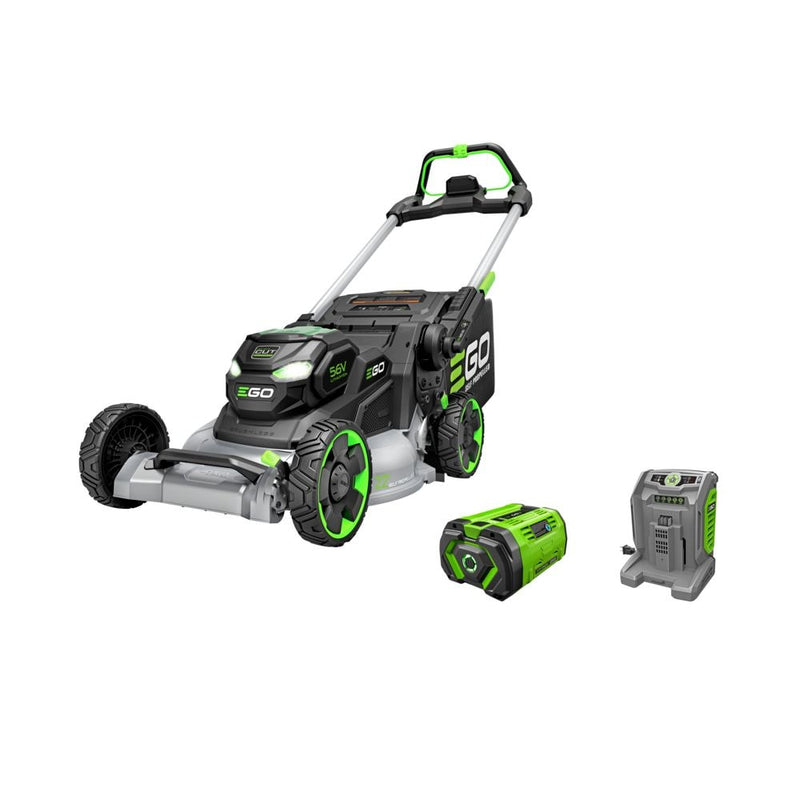 1100 Series Mower 22" Aluminum Deck Select Cut Self-Propelled with 10.0Ah Battery& 700W Turbo Charger G3513