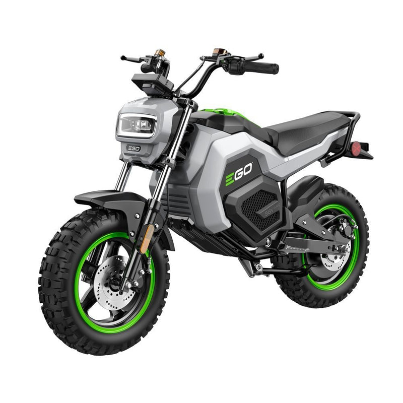 MB1005C-2 Electric Mini Bike with 2x 56V Batteries and Dual-Port Charger T7200