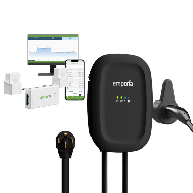 40A Wi-Fi Level 2 NEMA 14-50 NACS EV Charger with Load Management Q5098