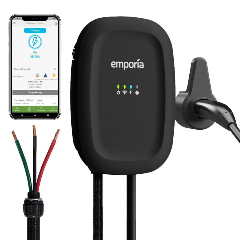 48A Wi-Fi Level 2 Hardwired NACS EV Charger P9929