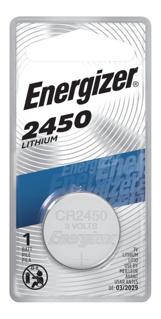 1-pk CR2450 3V / 3 Volt Lithium Coin Cell Battery, Long Lasting, All Purpose K7943