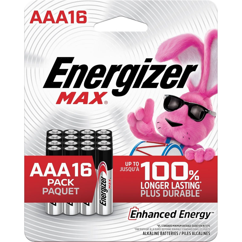 MAX AAA Alkaline Batteries, Long Lasting, All Purpose, 16-pk B6956