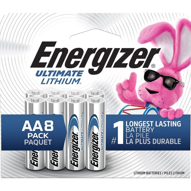 Ultimate AA Lithium Batteries, Long Lasting, All Purpose, 8-pk A2848
