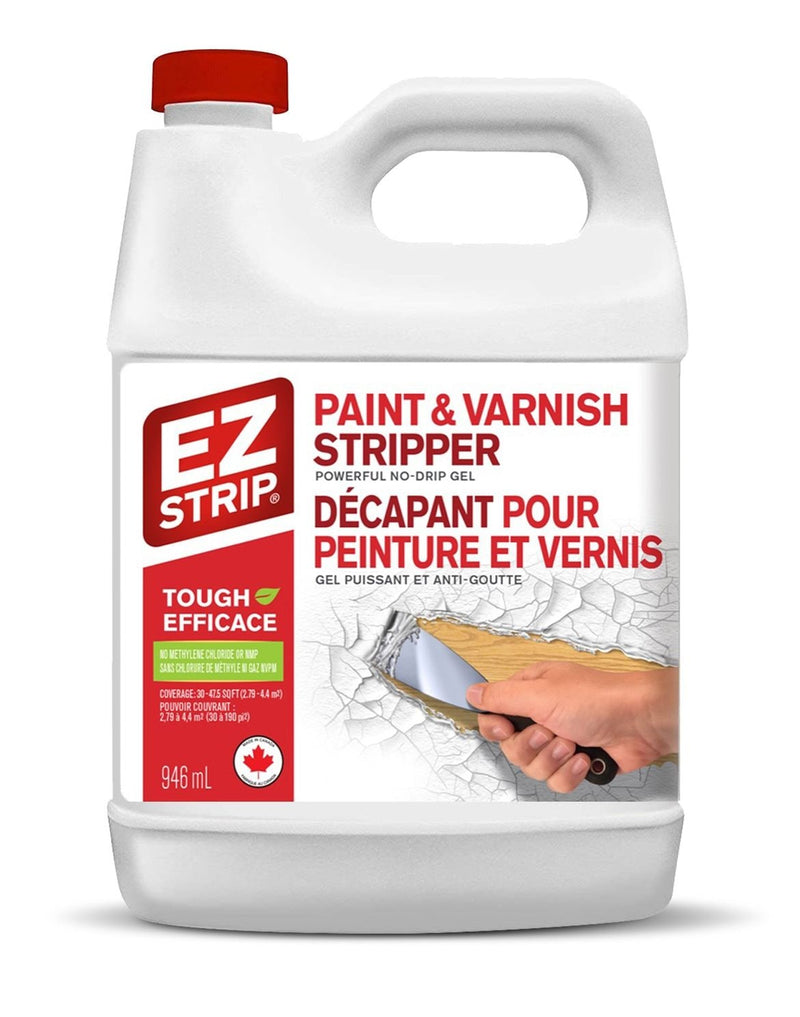 Professional Strength Paint Remover & Varnish Stripper Gel, Low VOC, 946-mL Q2830